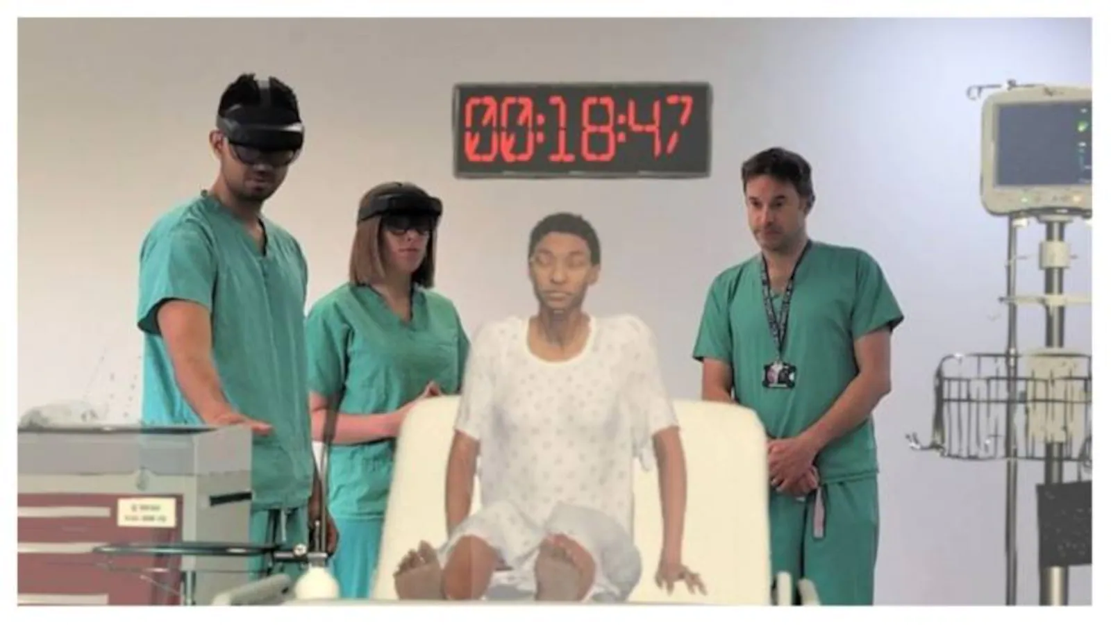 Virtual reality: the first “hologram patient” has just been operated on