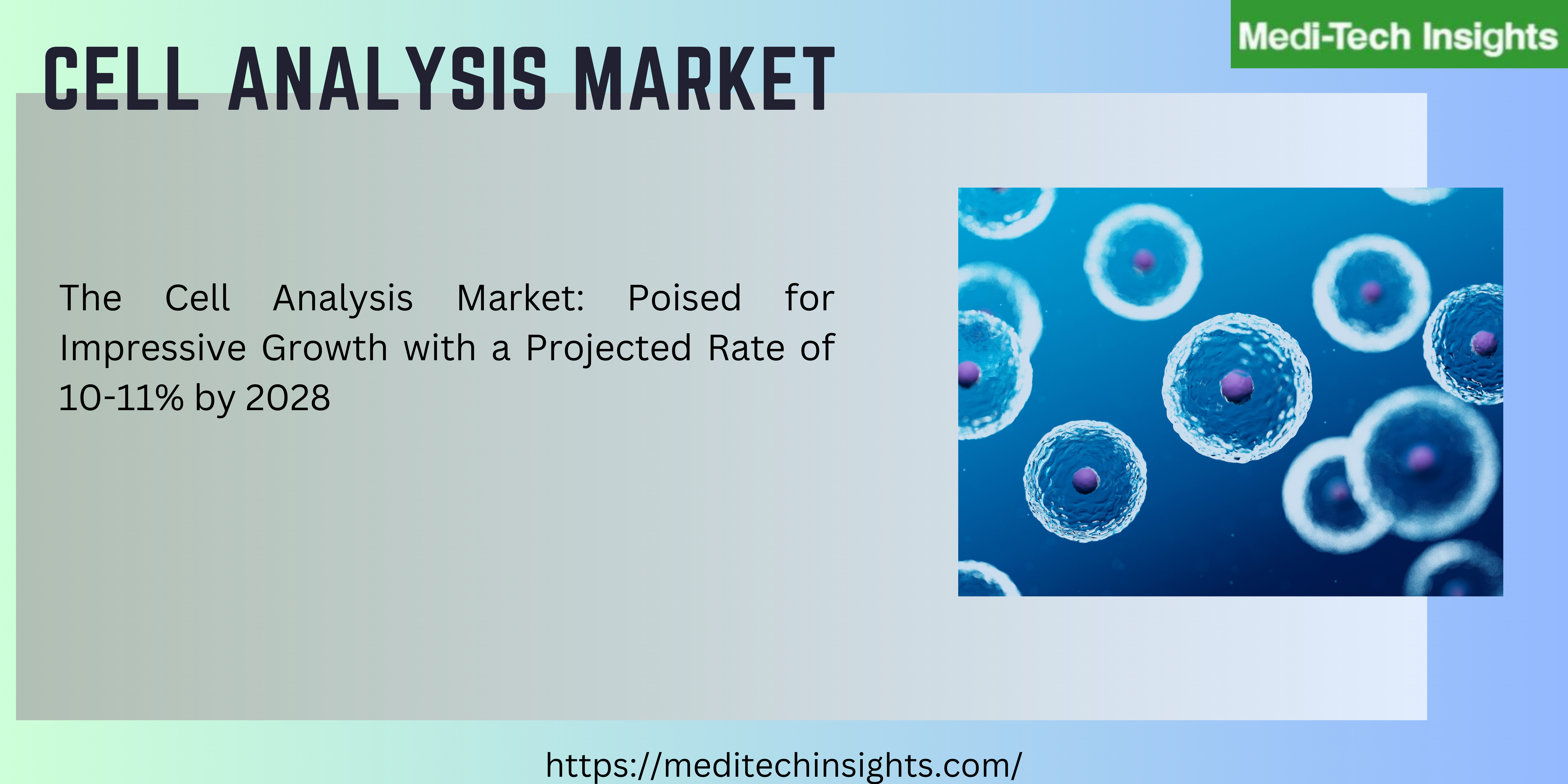 The Cell Analysis Market is expected to witness a growth rate of 10-11% by 2028